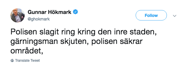 Twitter-inlägg Twitter-inlägg
