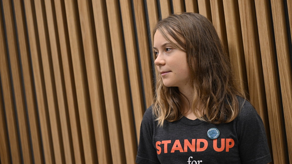 Klimataktivisten Greta Thunberg har rört upp känslor i Israel med sitt inlägg på X om att 'stå upp för Gaza'. Arkivbild.