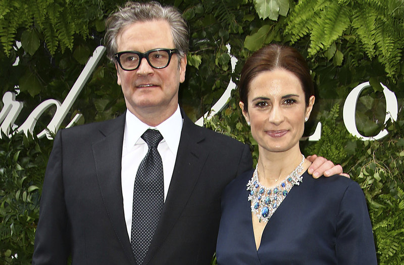 Colin Firth och Livia Colin Firth och Livia