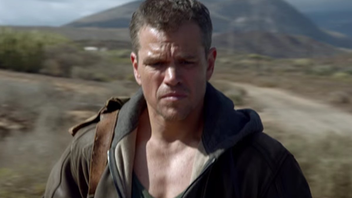Matt Damon i nya Jason Bourne-filmen. 