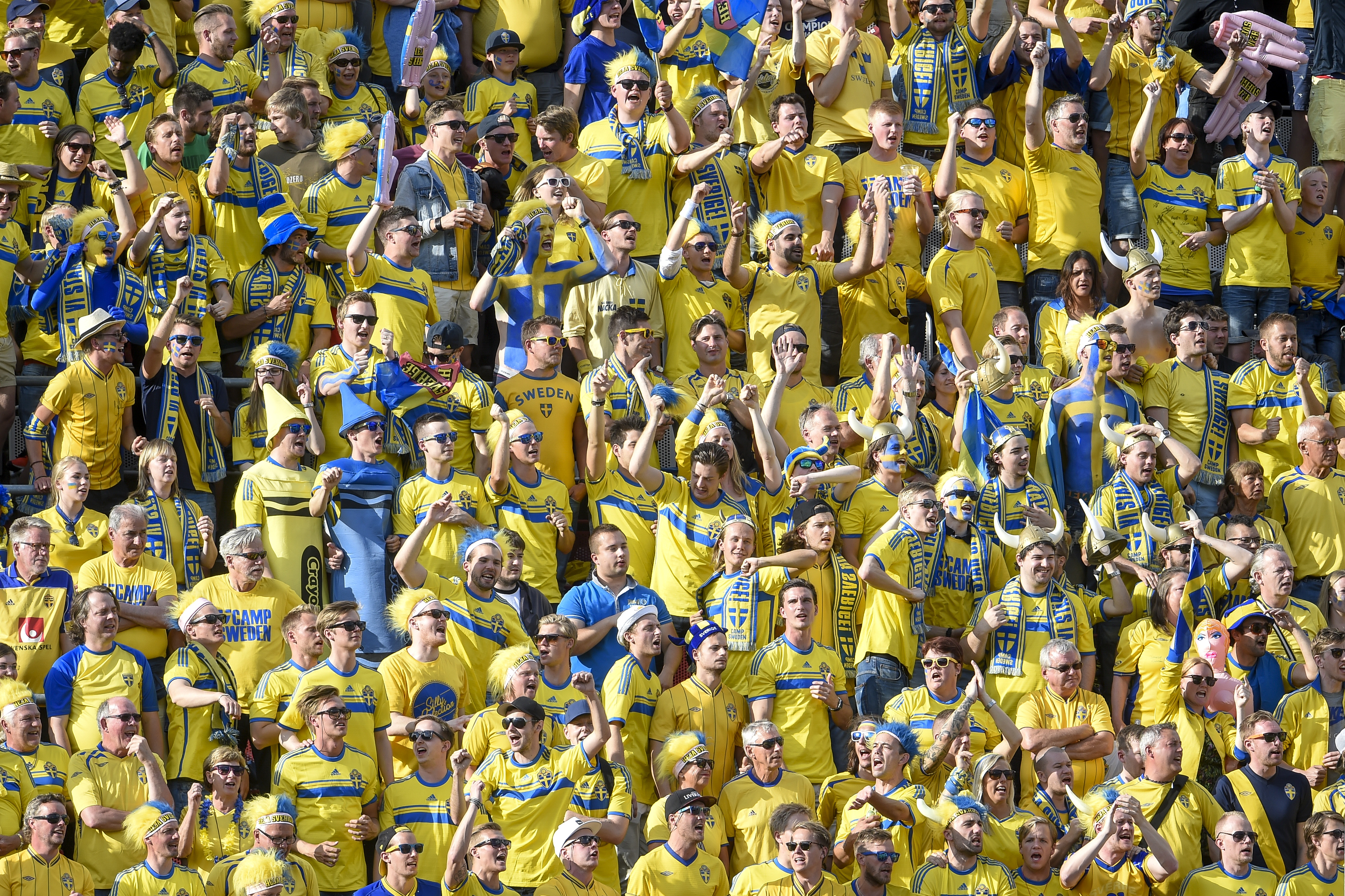 Sveriges stöd har varit grymt genom hela turneringen. Sveriges stöd har varit grymt genom hela turneringen.