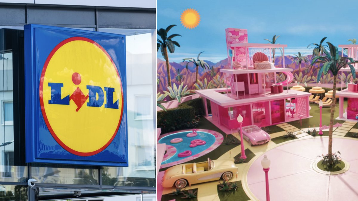 Lidls roa butik ser ut att komma från Barbieland.