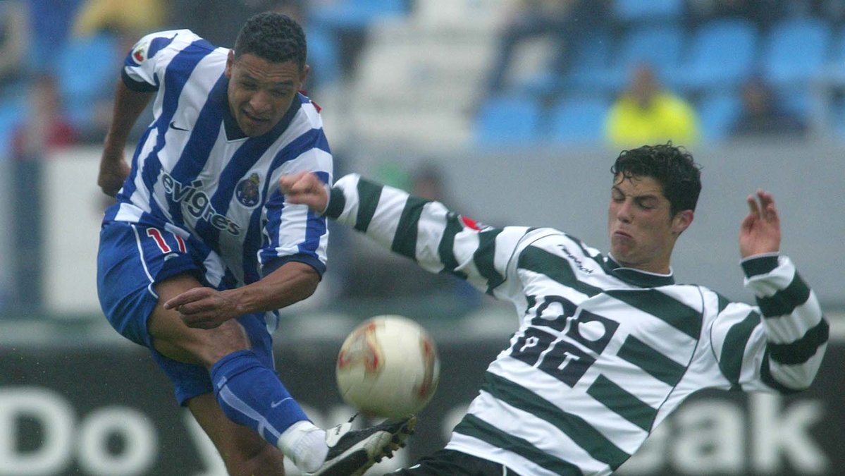Ronaldo lämnade Sporting Lissabon redan som 18-åring. 