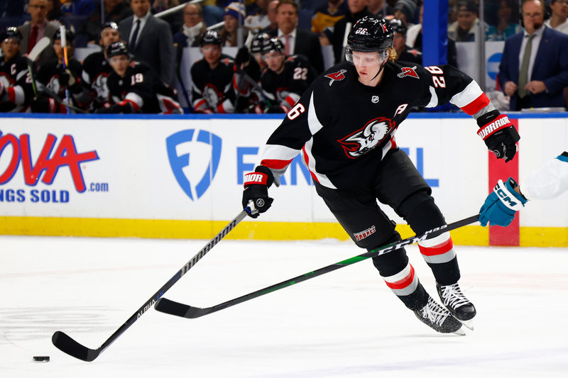Rasmus Dahlin och Buffalo vann mot San Jose.
