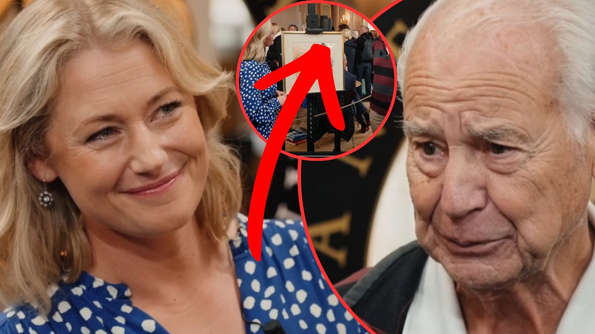 Astrid Lindgren-teckning köpt på 80-talet ger rekordsumma