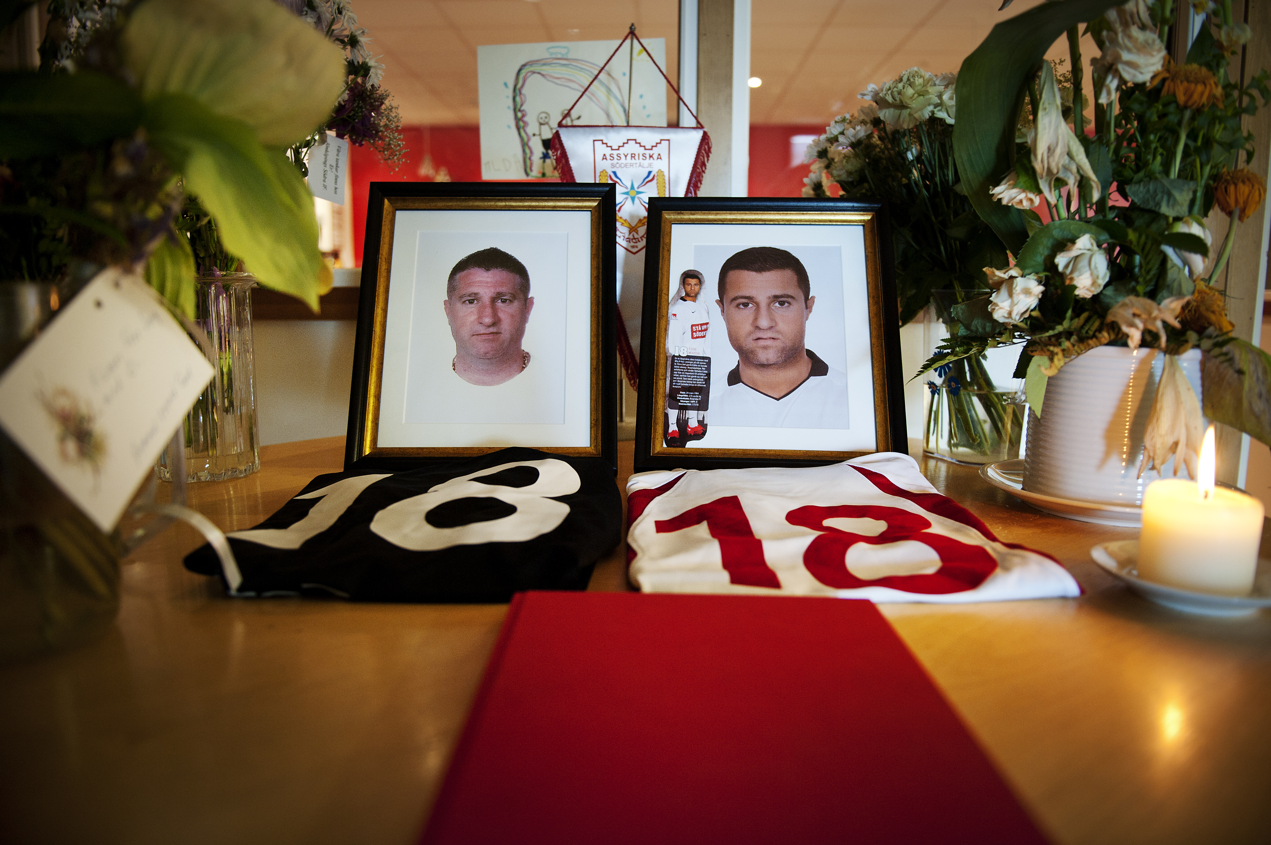 Den första juli 2010 sköts hans bästa kompis Eddie Moussa, tillsammans med sin bror Yaacoub, ihjäl i Södertälje. 
