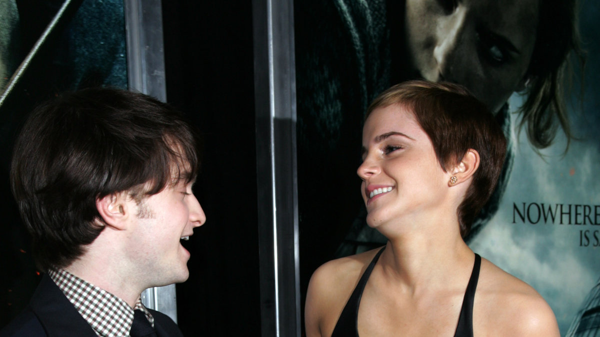 Aaaw, Daniel med Emma Watson.