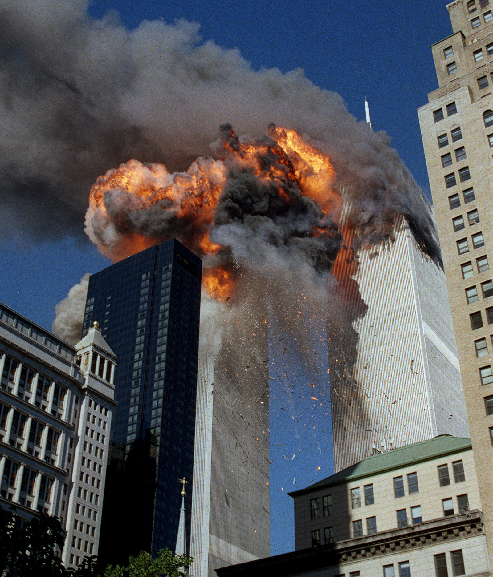 World Trade Center, september 2001.