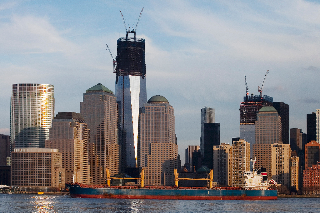 År 2013 ska nya One World Trade Center stå klar, men redan nu är tornet New Yorks högsta byggnad.