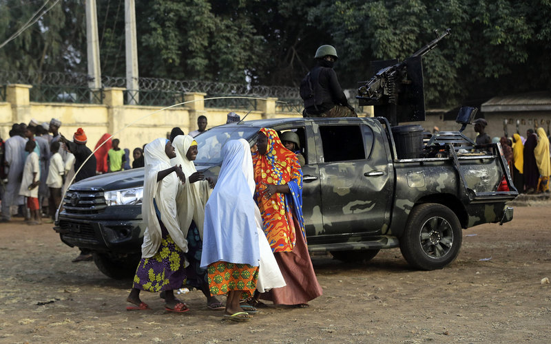 Militär närvaro i delstaten Zamfara i Nigeria är sällsynt. Arkivbild, tagen i ett annat sammanhang.