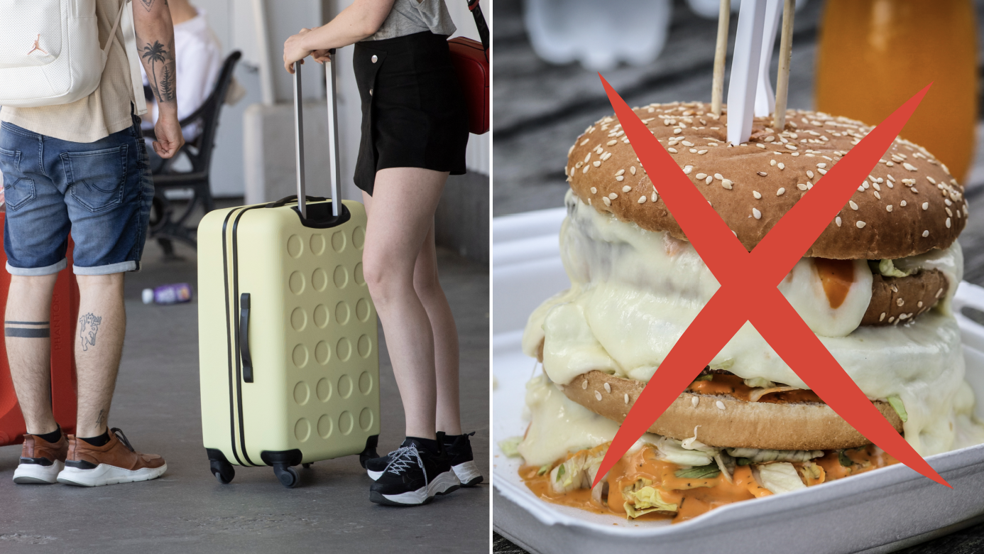 Förbud mot att äta på gatan i turiststaden – kan ge böter på 6 000 kronor