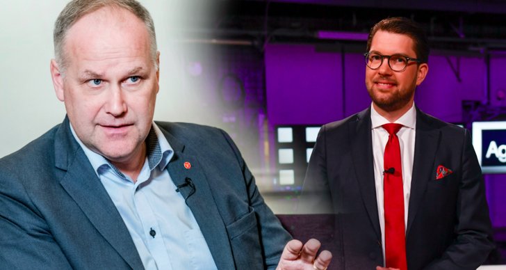 Sverigedemokraterna, Jonas Sjöstedt, Jimmie Åkesson