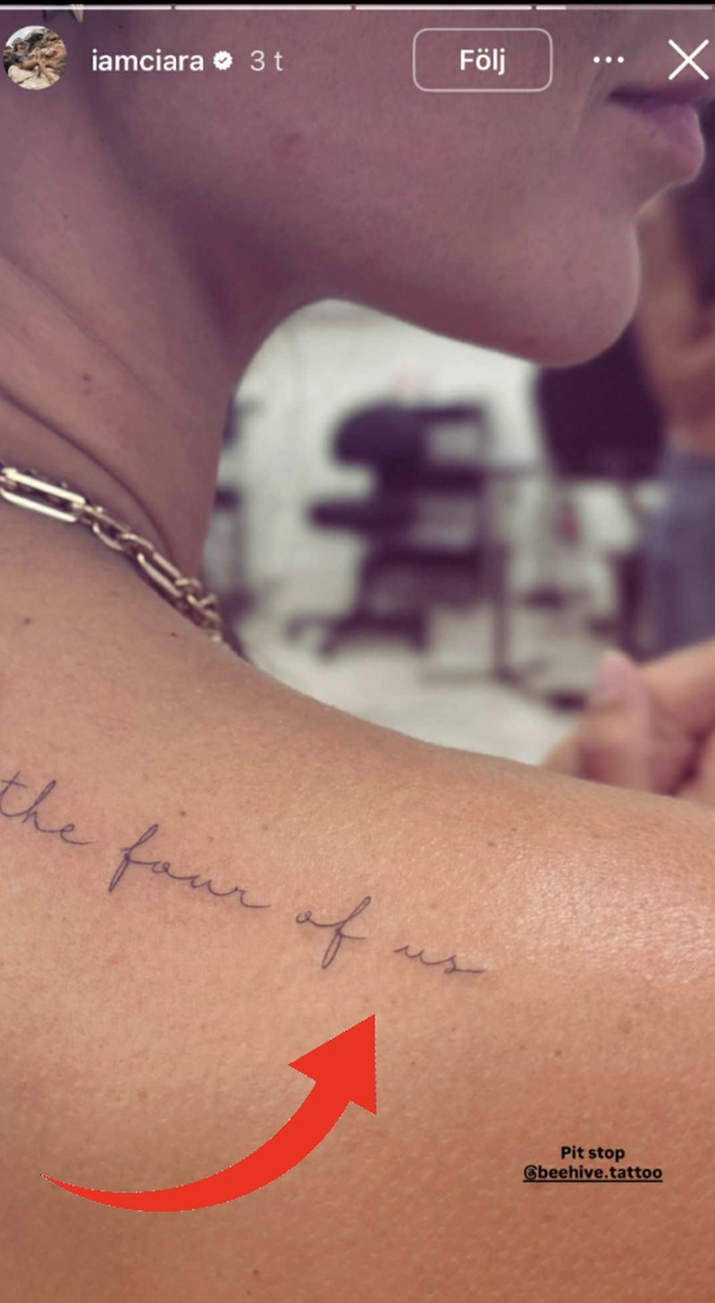 Ciara Janson tatuering Ciara Janson tatuering