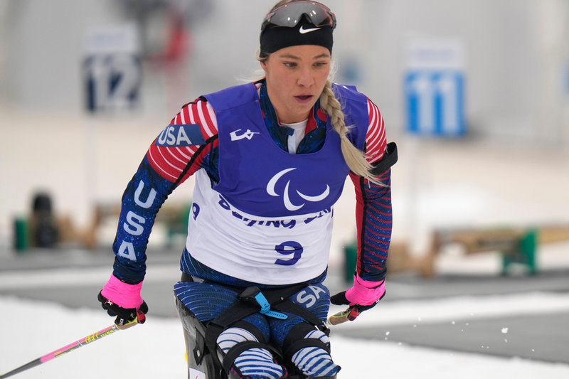 Oksana Masters har tävlat i sju Paralympics och kan ta sin tjugonde medalj i Italien. Arkivbild.