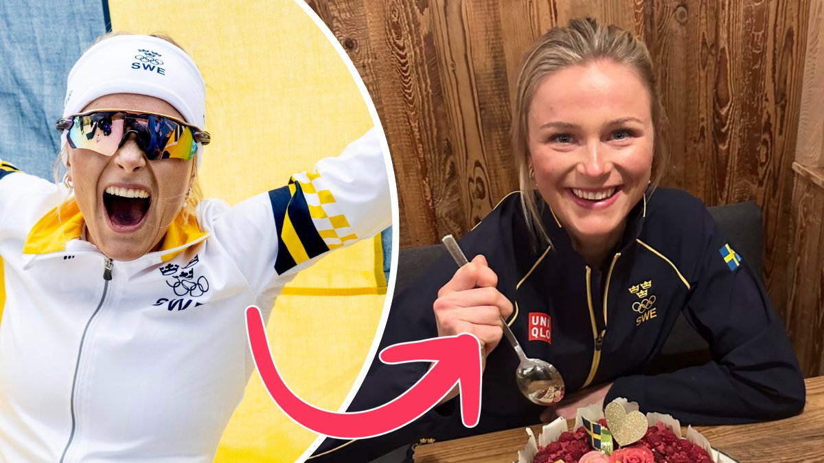 Så firade Frida Karlsson OS-gulden