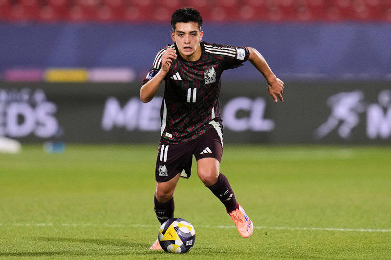 Gilberto Mora under U20-VM förra året. Arkivbild.