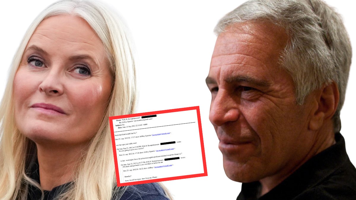 Mette-Marits mejl till Jeffrey Epstein: "Kom och rädda mig"