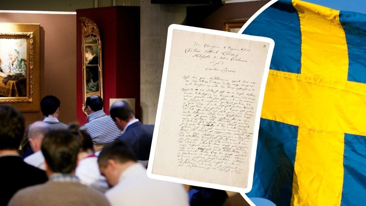 Svenskens brev sålt för hisnande 1,8 miljoner: "Re
