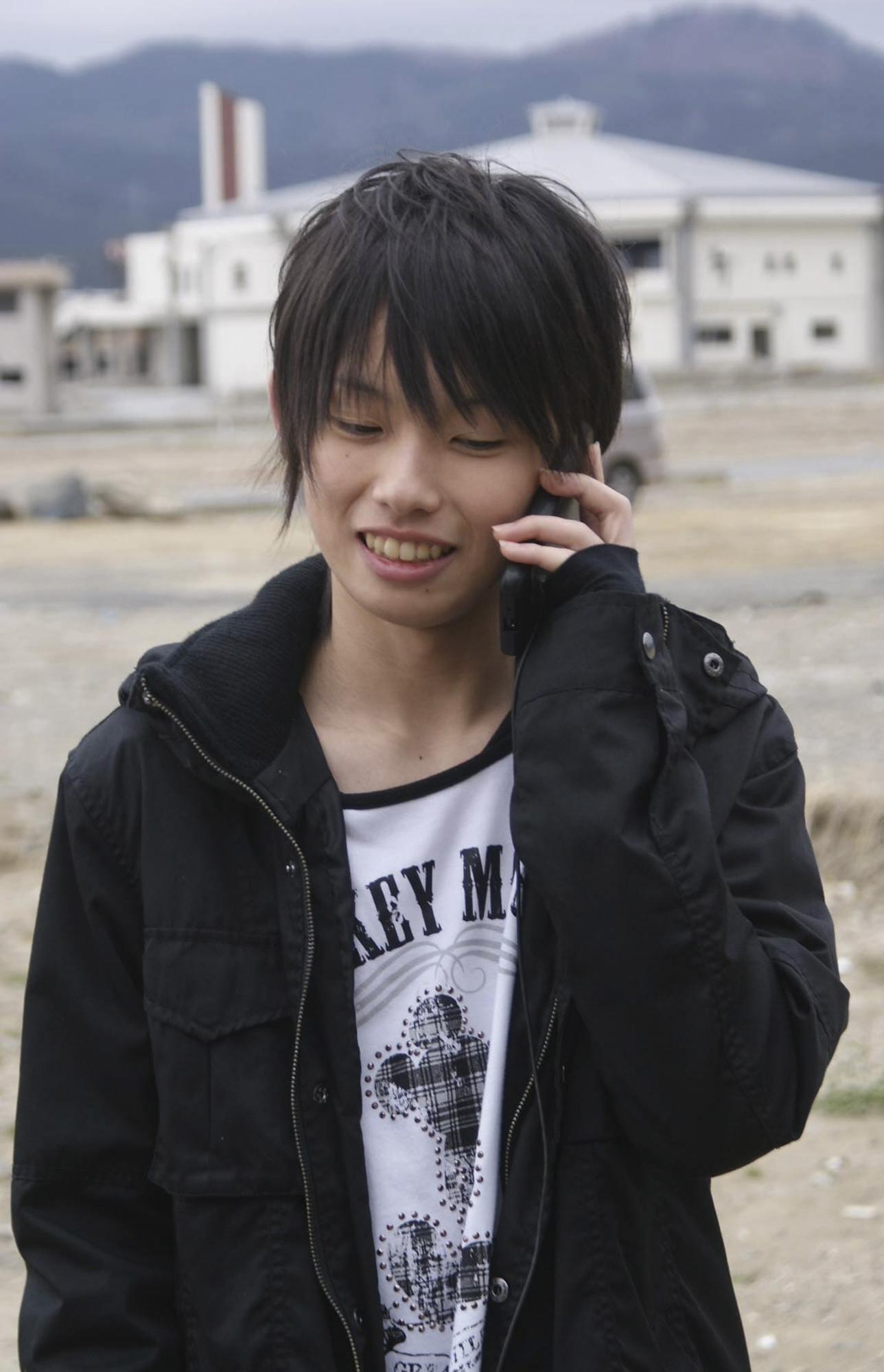 16-årige Misaki Murakami blev av med sin boll efter tsunamin 2011 - men snart är den tillbaka.
