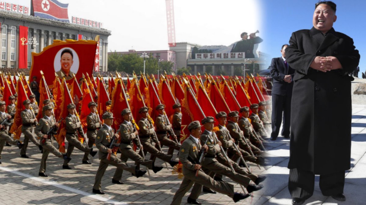 Armé under plikt i Nordkorea, Kim Jong-Un ler