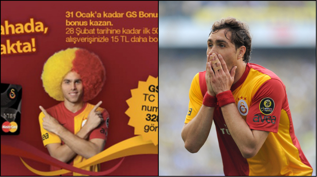 Bankkort, Galatasaray, Johan Elmander