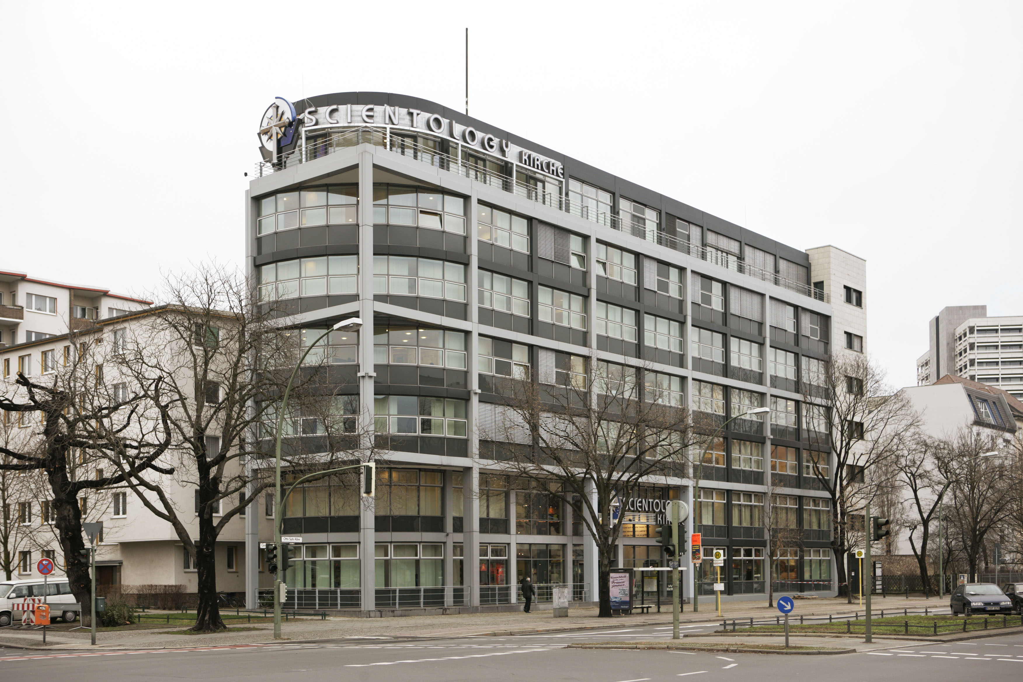 Scientologins högkvarter i Berlin, Tyskland.