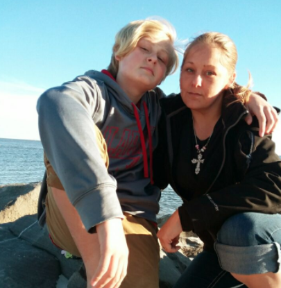 Trenton och Jennifer. Trenton och Jennifer.