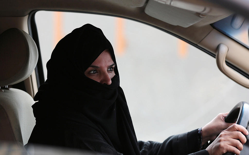 Kvinnor, Körkort, Saudiarabien