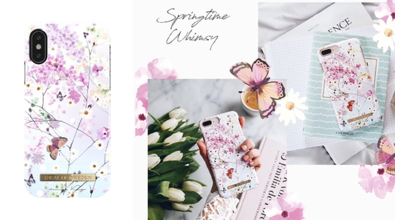 Fjärilar och blommande träd