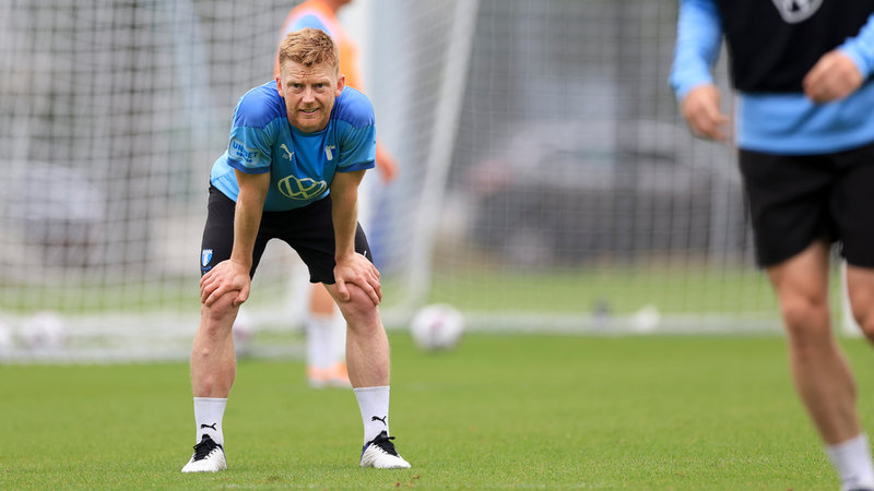 Anders Christiansen, lagkapten i MFF.