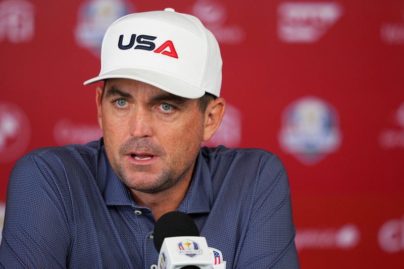 USA:s kapten Keegan Bradley är hedrad över att president Donald Trump besöker Ryder Cup under den första tävlingsdagen.