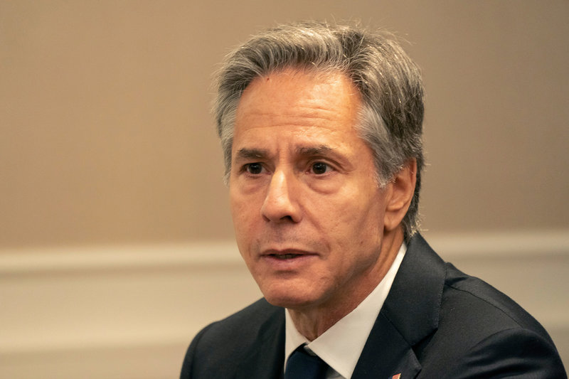 USA:s utrikesminister Antony Blinken. Arkivbild.