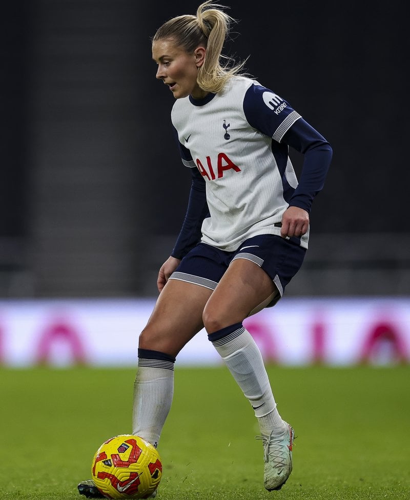 Nildén spelar sedan 2023 i den engelska klubben Tottenham. Foto: Stella Pictures