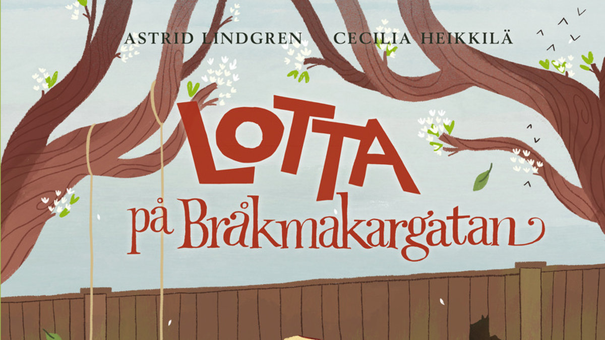 Cecilia Heikkilä har illustrerat nyutgåvan av 'Lotta på Bråkmakargatan'. Pressbild.