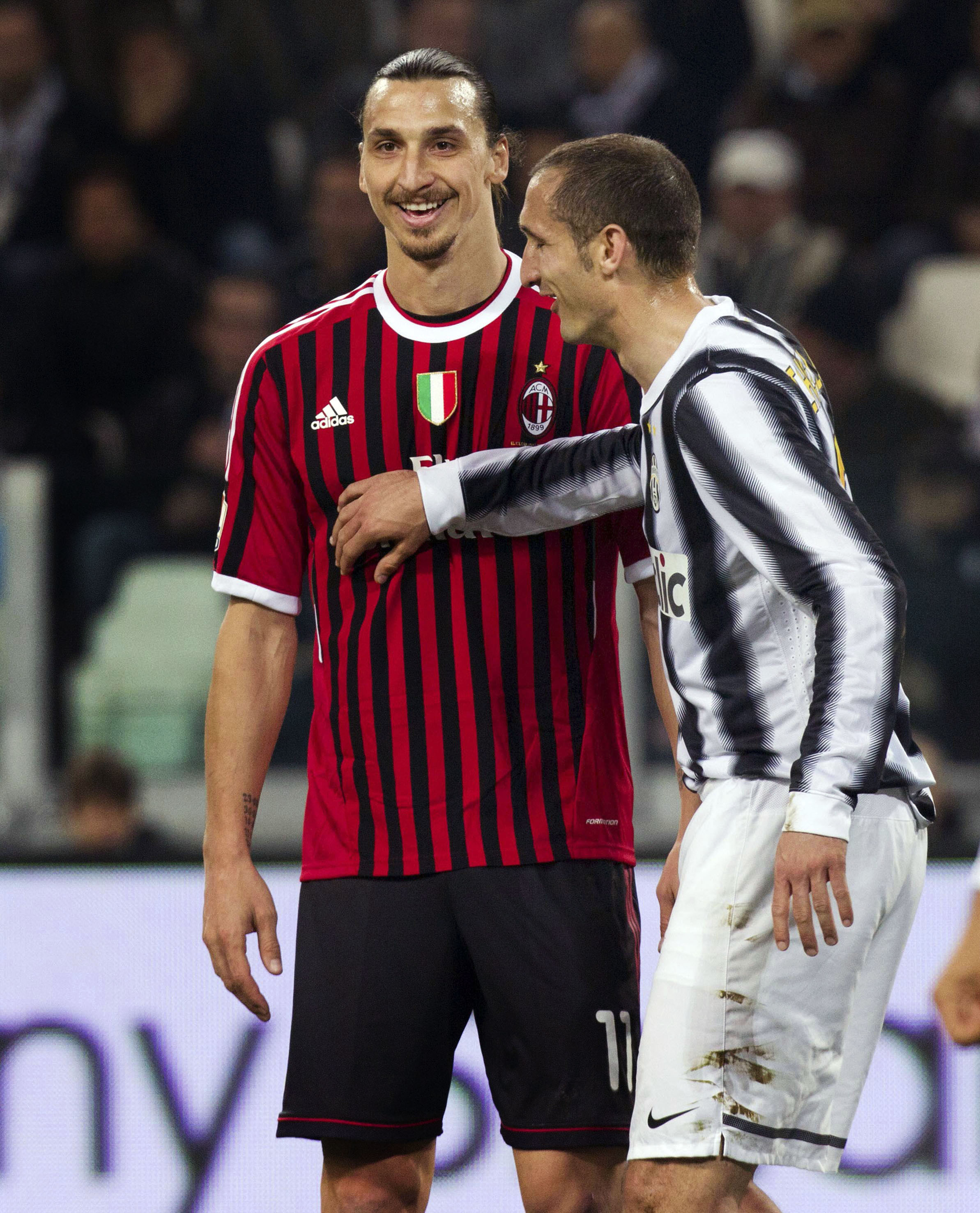 Giorgio Chiellini ser nog gärna att Zlatan inte kommer tillbaka till Serie A. 