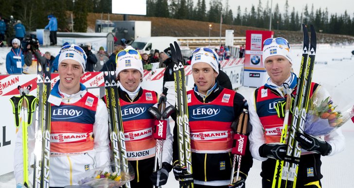 Petter Northug, Stafett, Halfvarsson