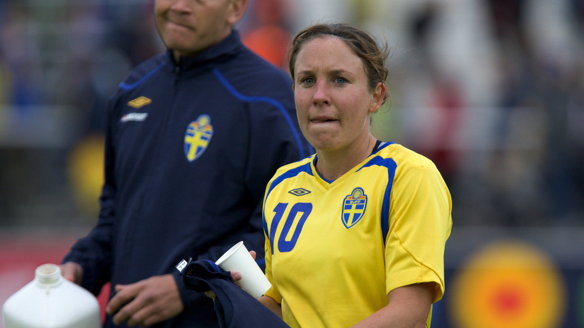 Hon har redan tangerat Hanna Ljungbergs rekord på 72 mål. 