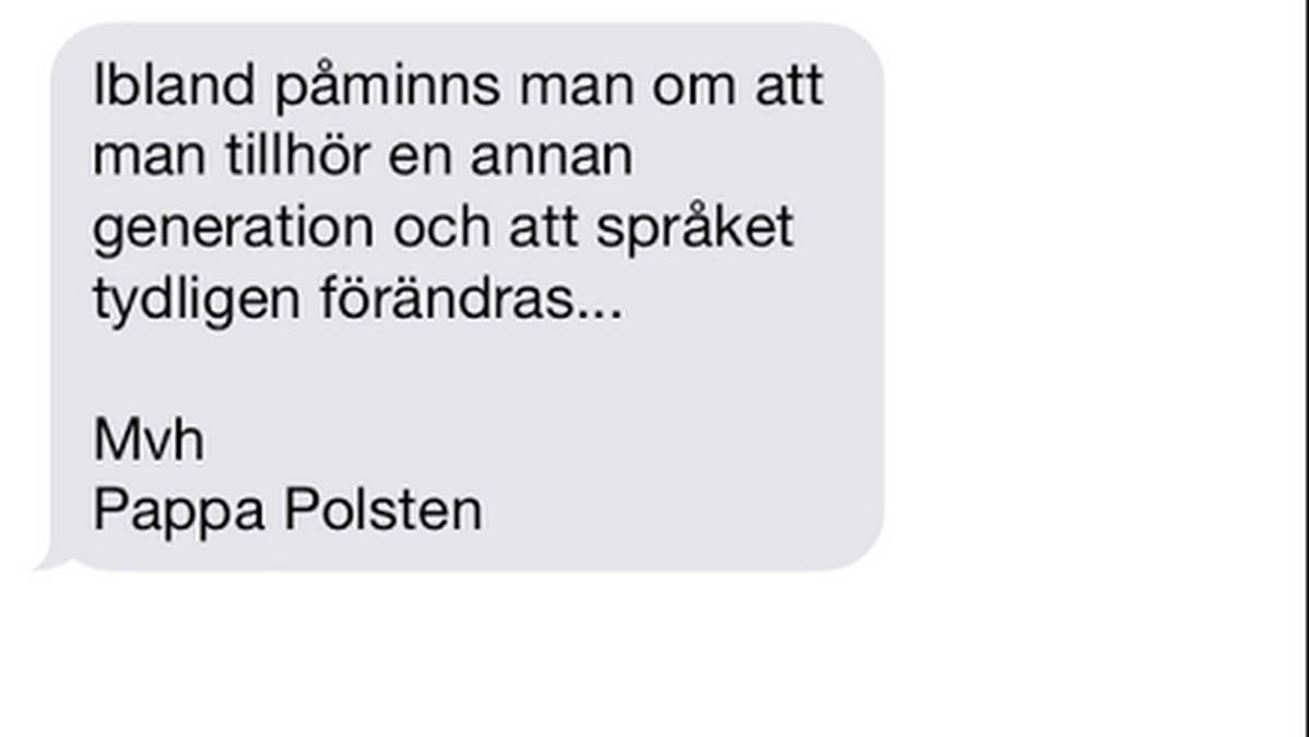 Pappa Polstens svar till Nyheter24.