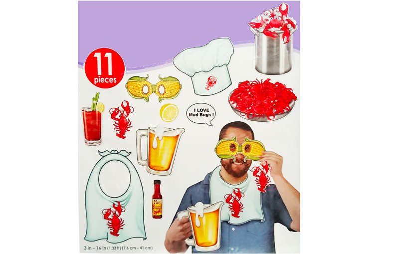 Fotoprops till kräftskivan