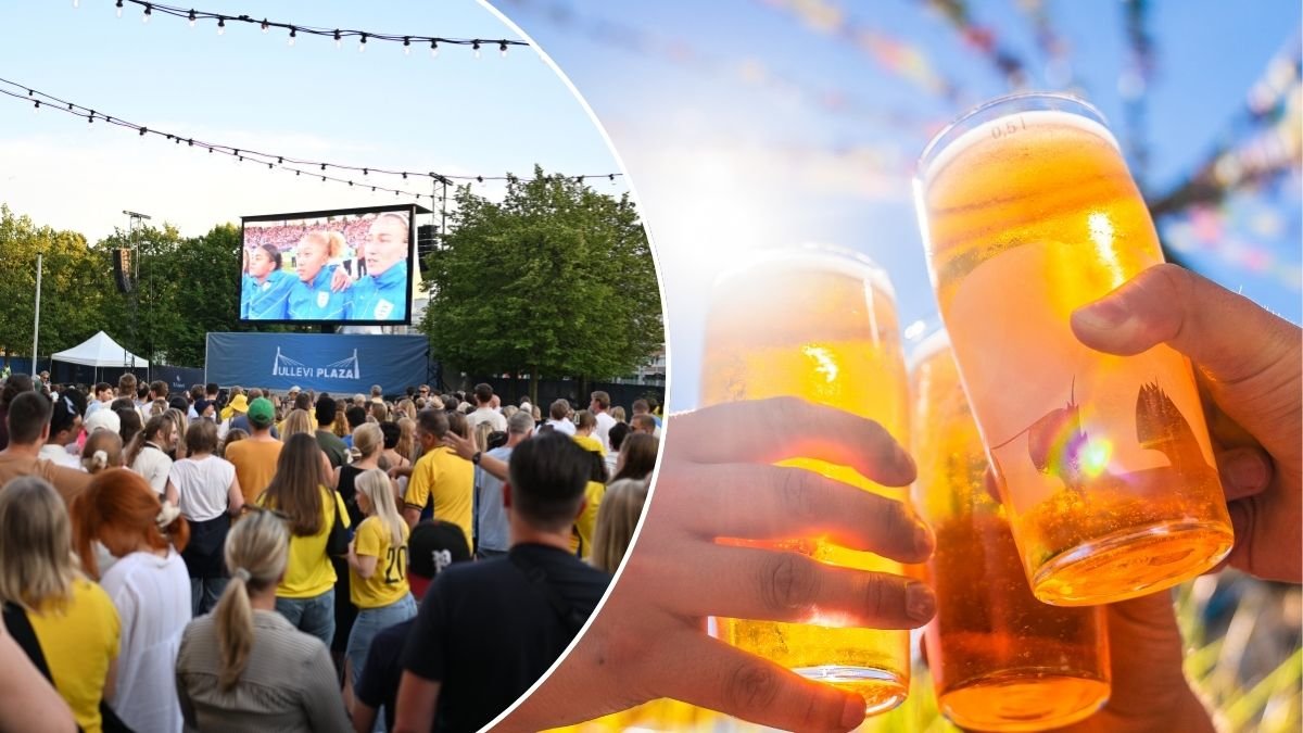 Ölen nobbas under Sveriges VM-premiär