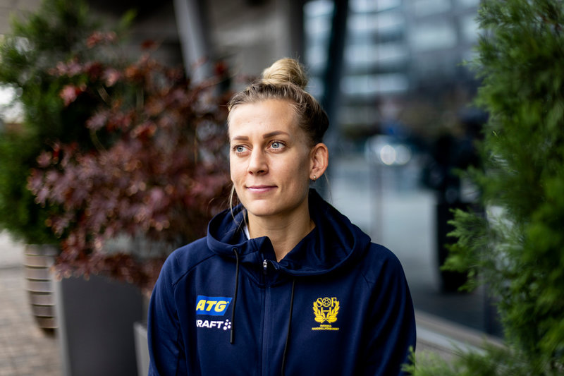 Svenska stjärnan Nathalie Hagman.
