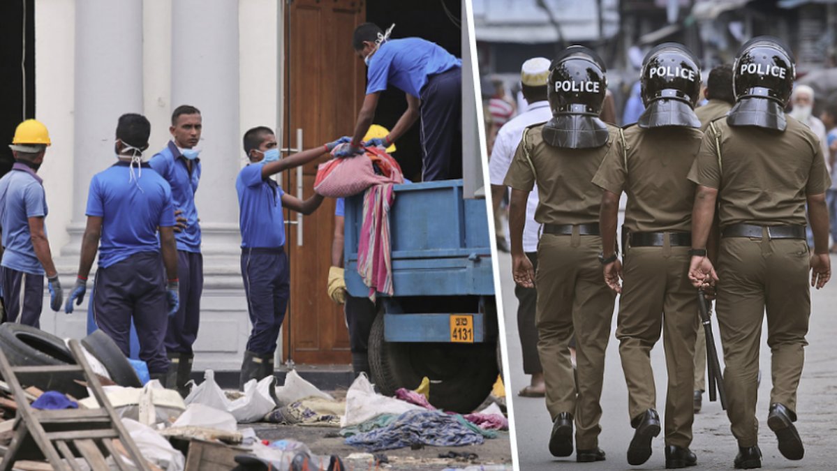 Sri Lanka polis gjort tillslag