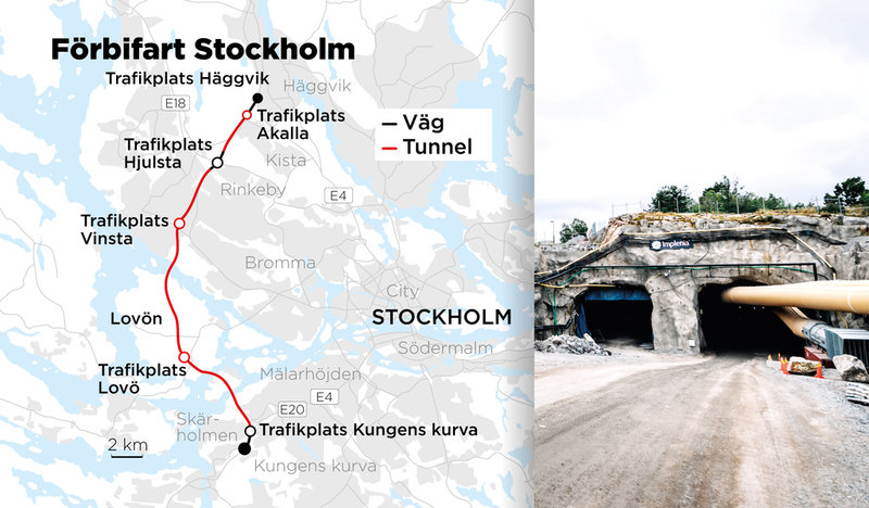Förbifart Stockholm är en påbörjad ny motorvägsförbindelse för E4 genom västra Stockholm.