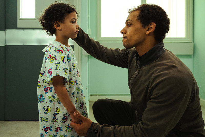 Jahsaiah Williams och Jordan Bolger i ”The witness”.