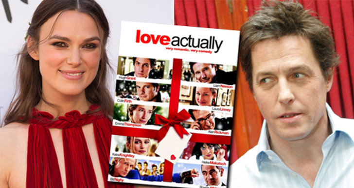 Love Actually, Keira Knightley, Hugh Grant