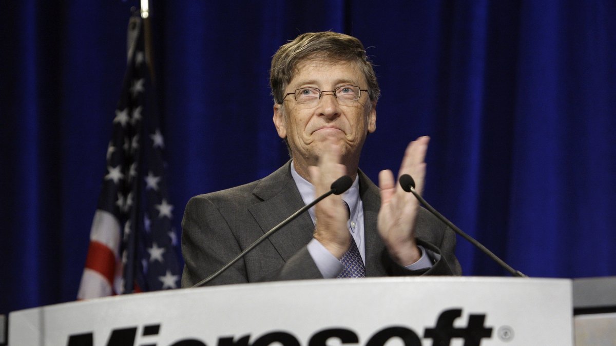 Grundaren Bill Gates.