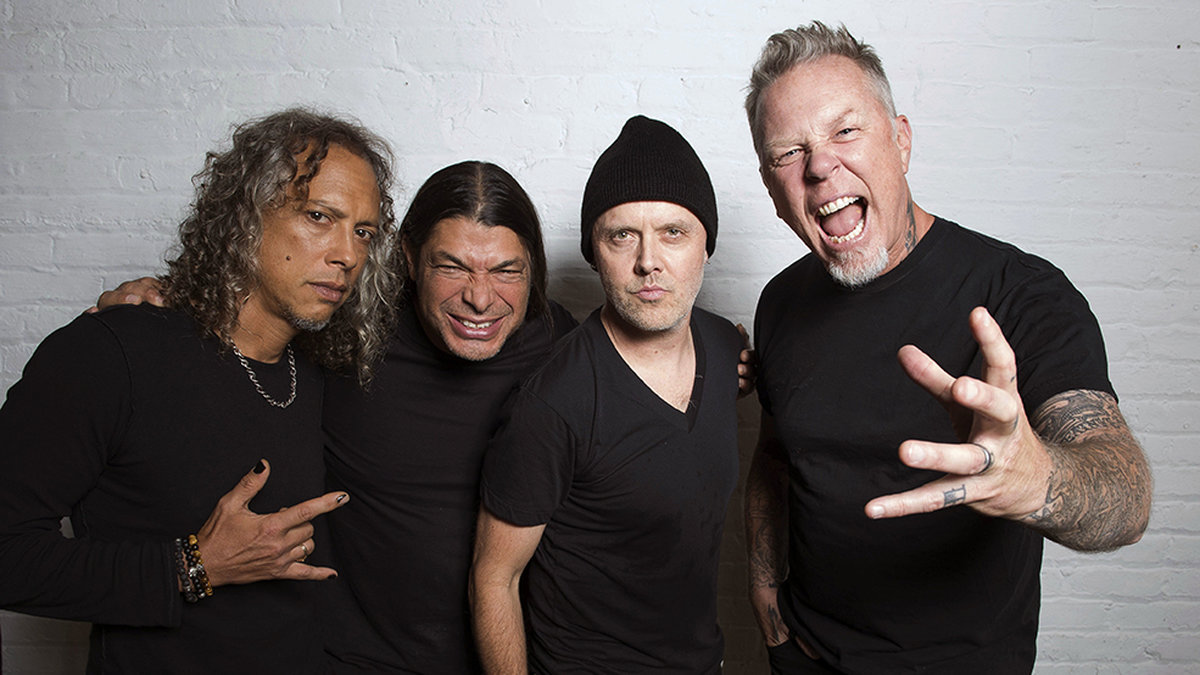 Metallica kommer till Sverige.