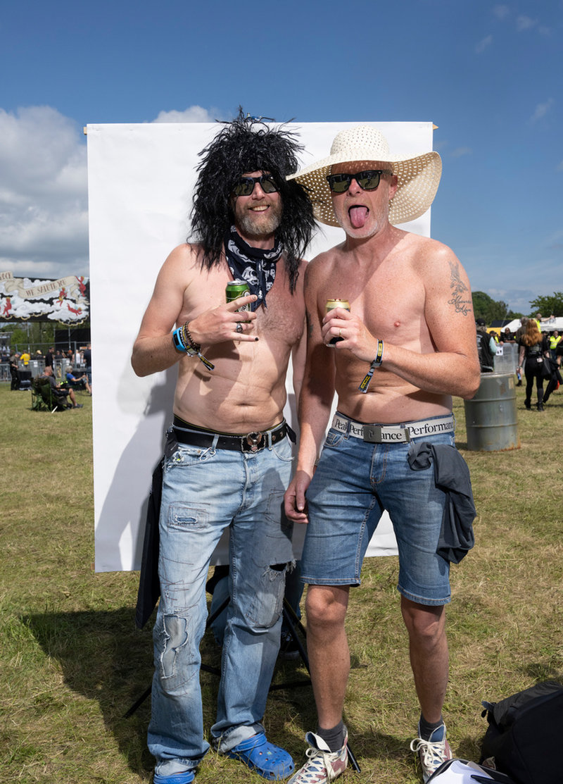 Andreas Gustafsson, 48 år från Gislaved gör sitt 19:e år på festivalen. Patrik Palmgren, 52 är från Göteborg som är underhållschef för fastigheter och gör sitt tionde år.