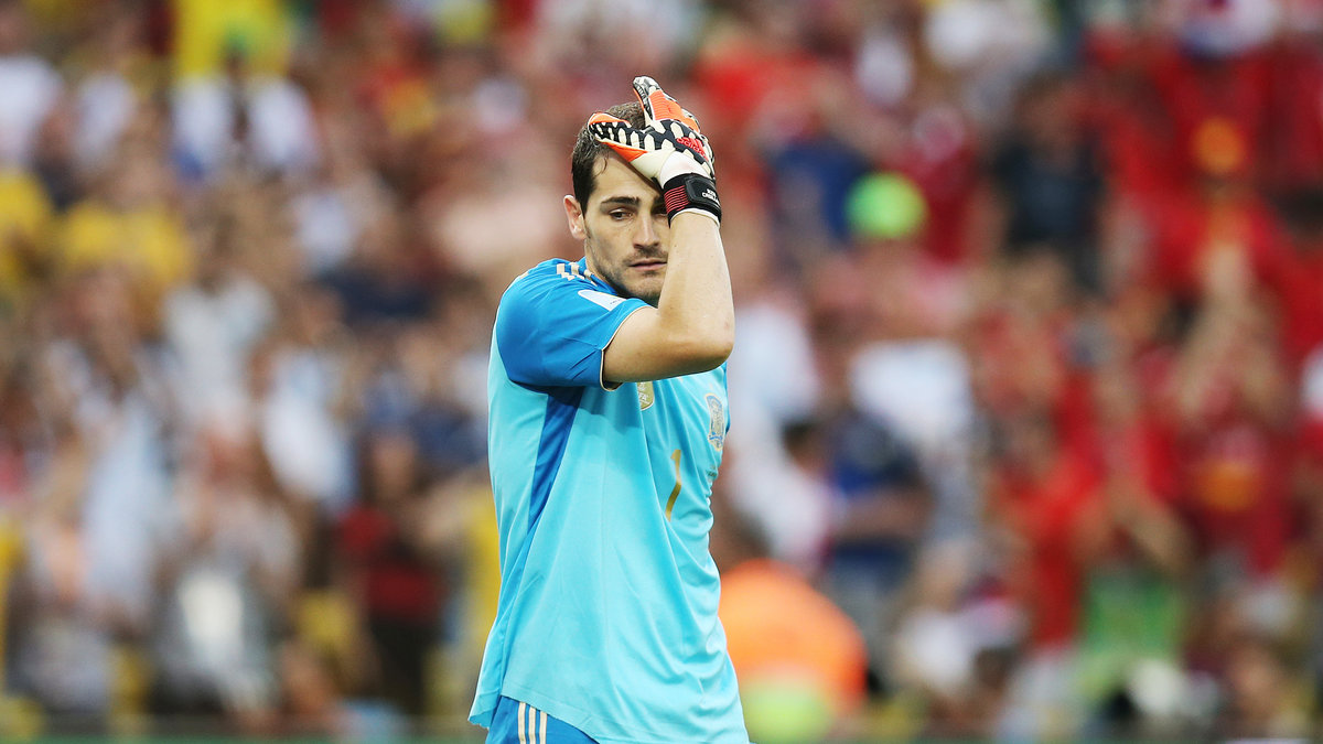 Iker Casillas, Spanien, hade inget bra VM. 