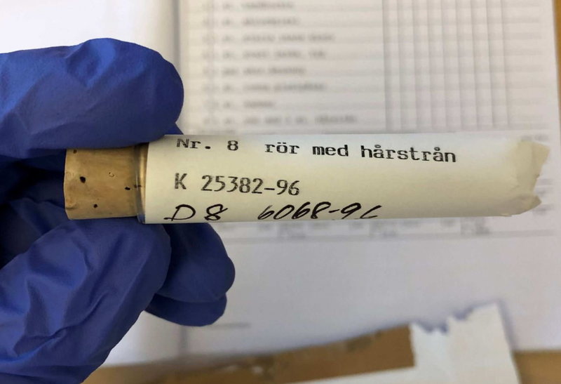 När utredarna gick igenom materialet igen hittade de bland annat sparade hårstrån och kunde även spåra ett blodprov som fanns kvar, vilket ledde till ett genombrott i utredningen.